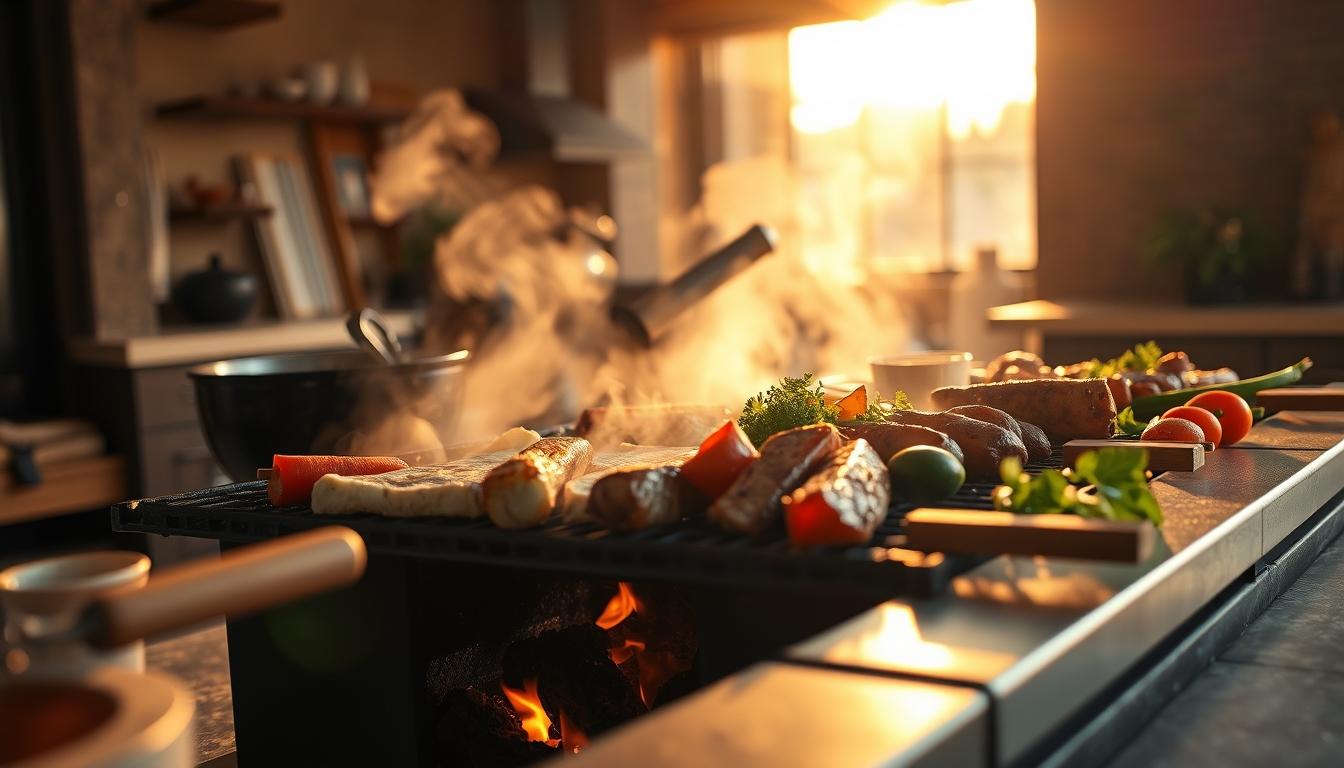 Fresh seasonal cooking dish